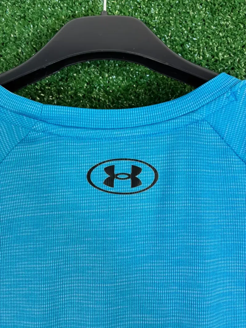Polera Deportiva Azul Under Armour L - 3