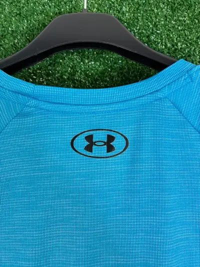 Polera Deportiva Azul Under Armour L - miniatura 3