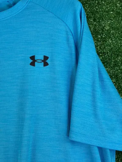Polera Deportiva Azul Under Armour L - miniatura 4