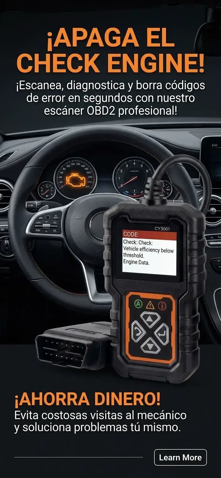 Escáner OBD2 Profesional para Diagnóstico de Autos