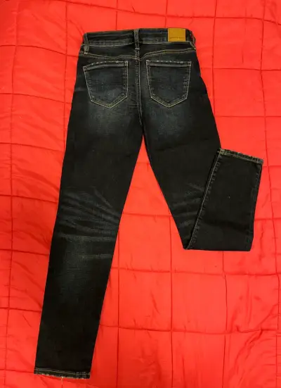 Jeans skinny azul oscuro American Eagle - miniatura 4