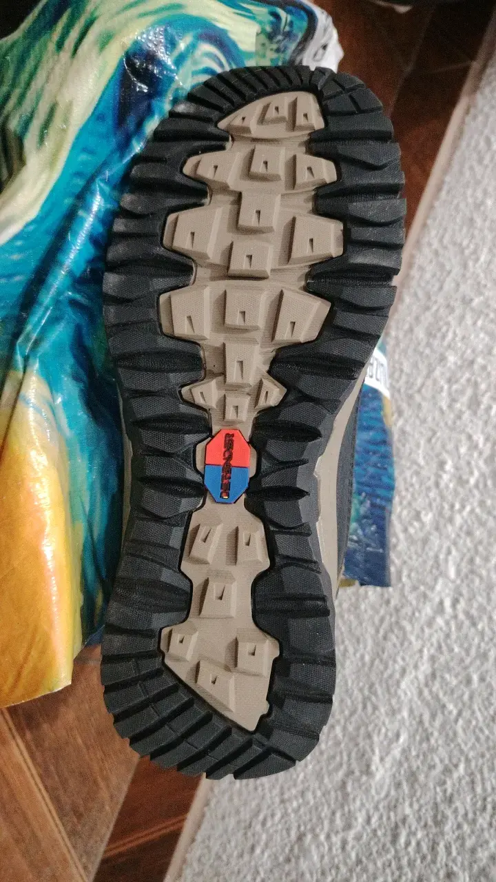 Botas de seguridad negras y beige para hombre - 3