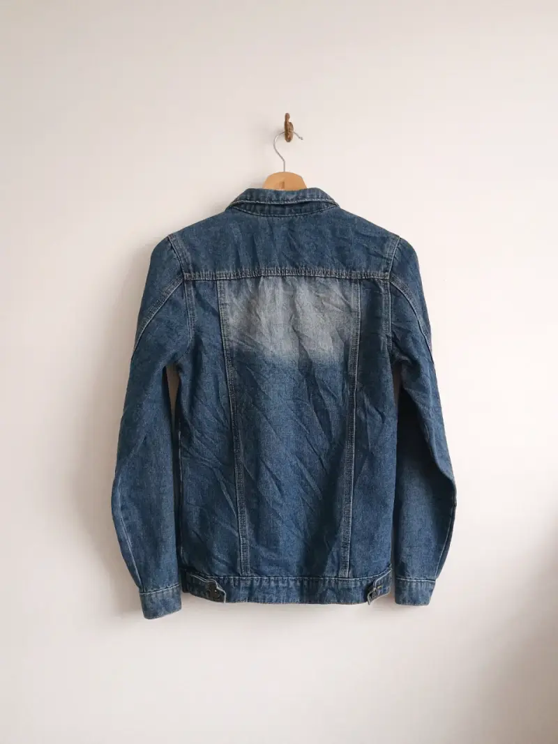 Chaqueta de mezclilla azul - 2