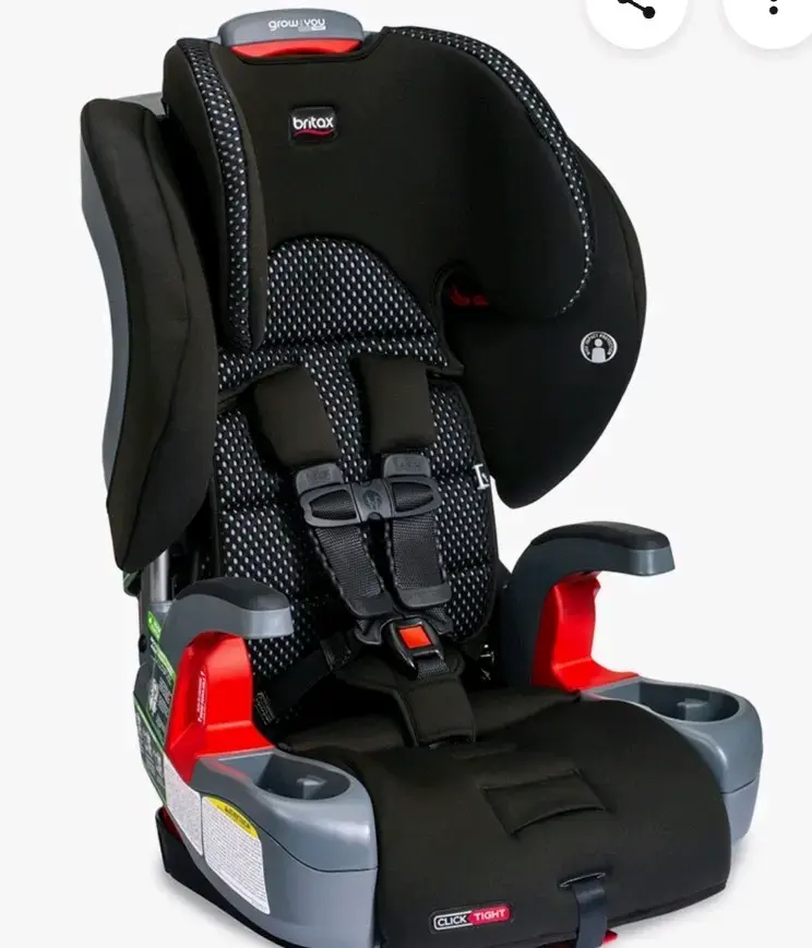 Silla de auto Britax negra con sistema ClickTight
