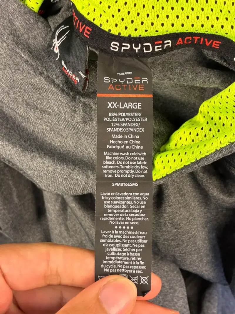 Polera / Polerón Deportivo Spyder Active con Gorro - 2