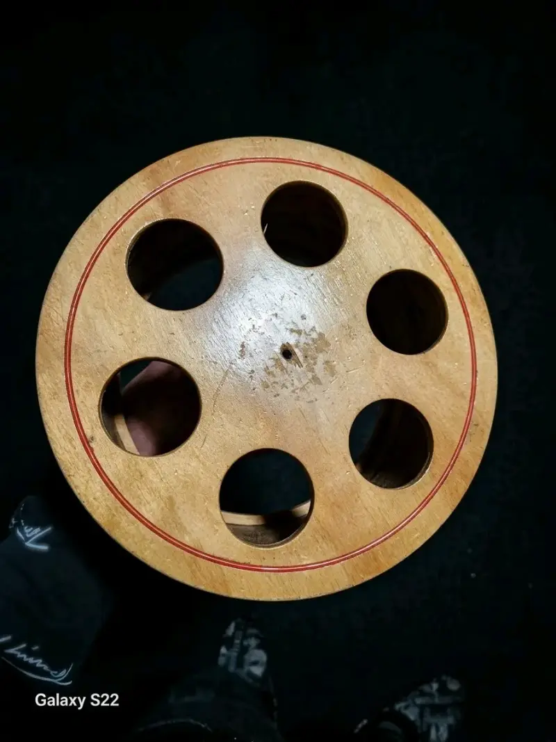 Carrete de madera de 8 pulgadas creo nose - 2