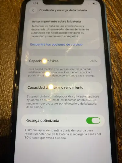 iPhone 11 en buen estado con caja original batería - miniatura 2