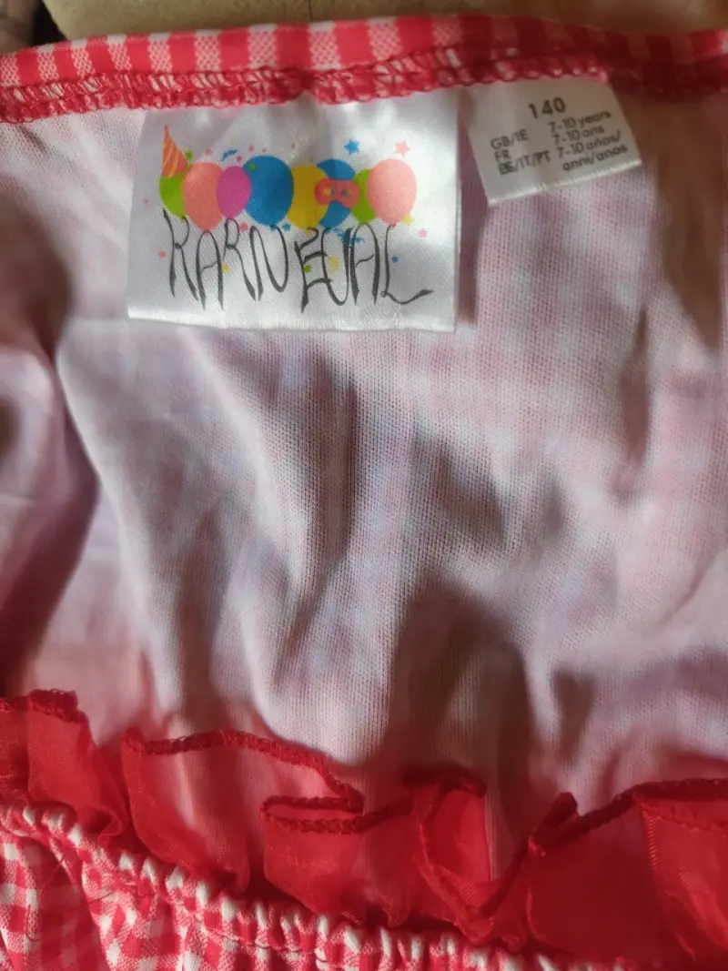 Disfraz de vaquera para niña 9 a 10 años talla 140 - 4