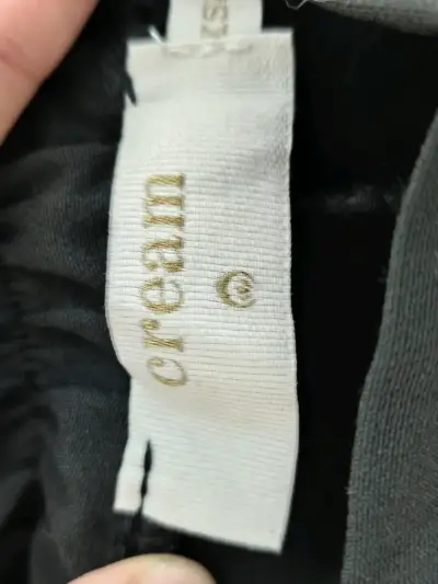 Pantalones negros elásticos para mujer marca Cream - miniatura 2