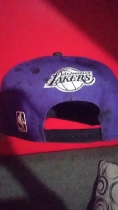 Gorra Snapback Los Angeles Lakers Morada - miniatura 3