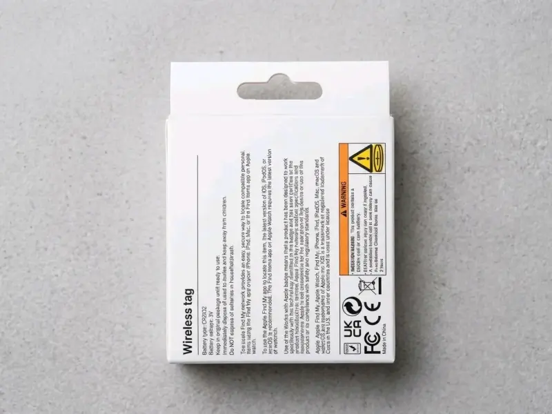 Etiqueta inalámbrica compatible con Apple Find My - 2