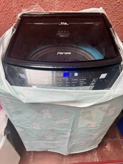 Lavadora Fensa 21kg con tapa de vidrio - miniatura 1