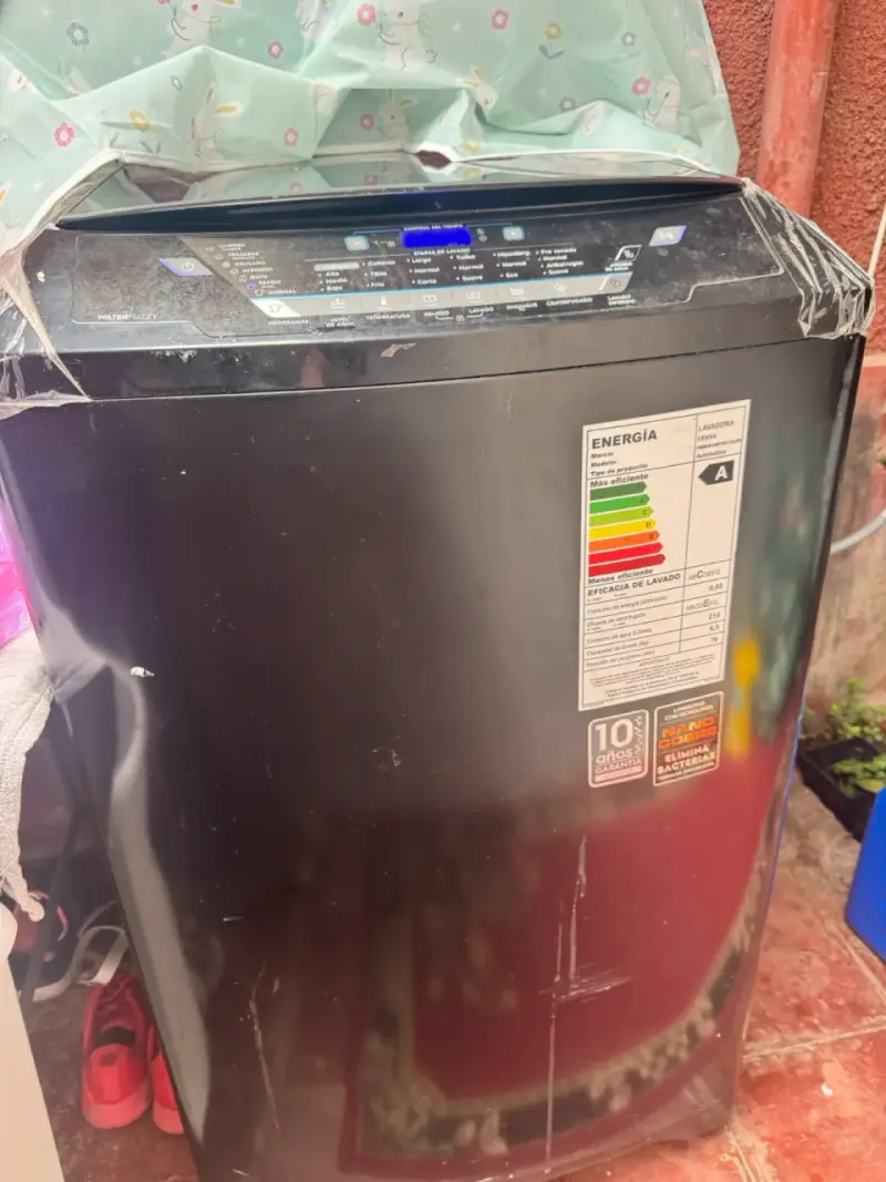 Lavadora Fensa 21kg con tapa de vidrio - 2