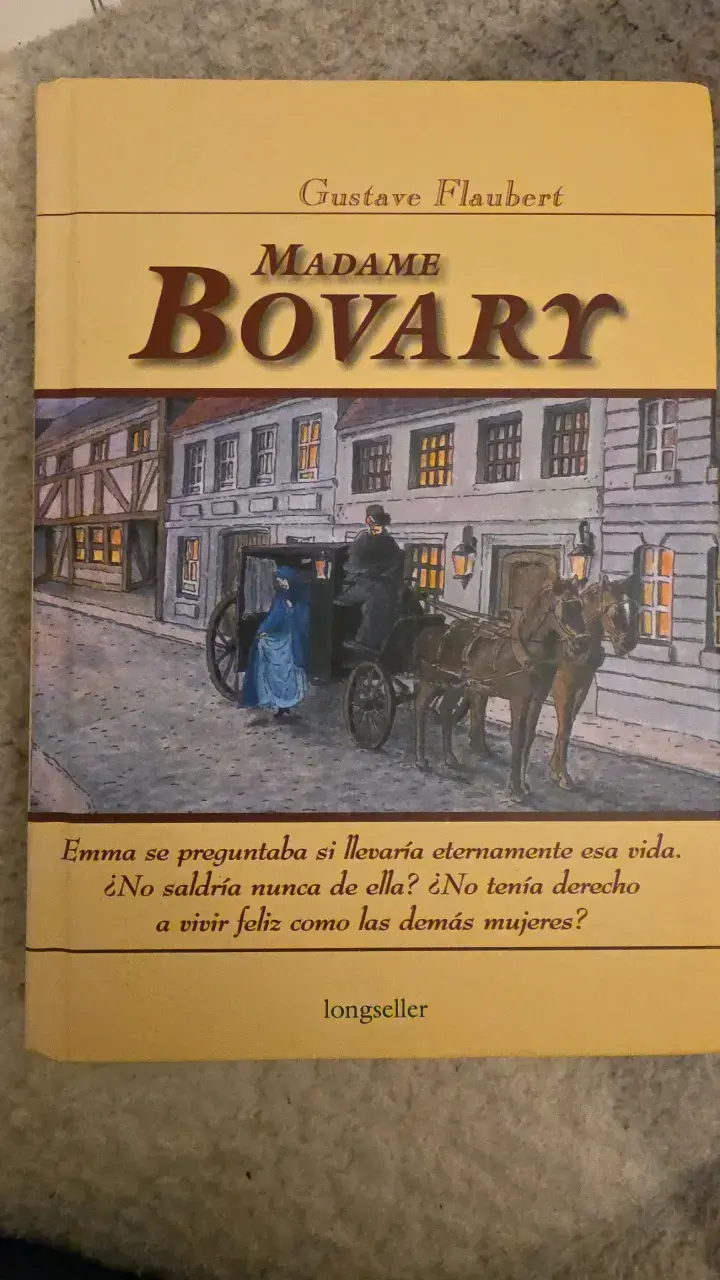 Libro Madame Bovary de Gustave Flaubert