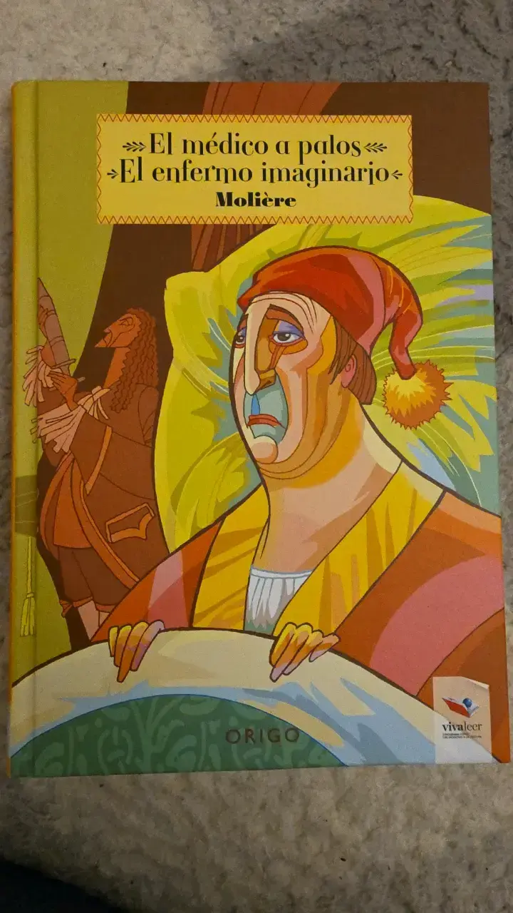 Libro 'El médico a palos' y 'El enfermo imaginario