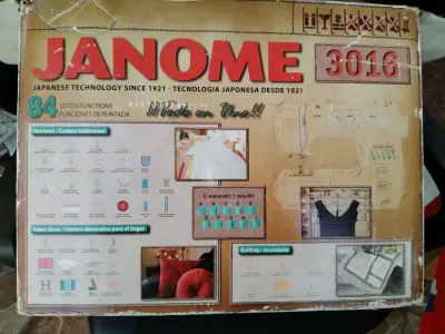 Máquina de Coser Janome 3016 con 84 Funciones - miniatura 4