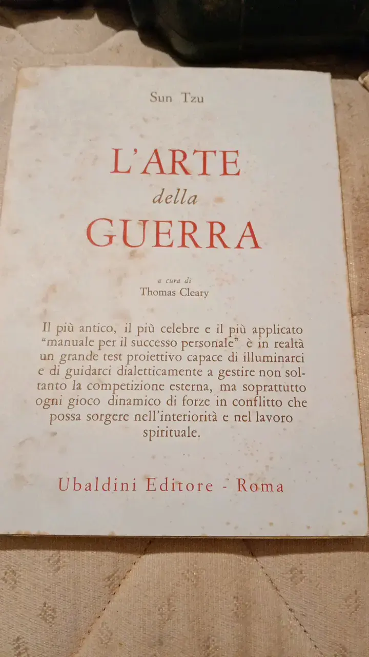 Libro 'L'Arte della Guerra' de Sun Tzu - 1