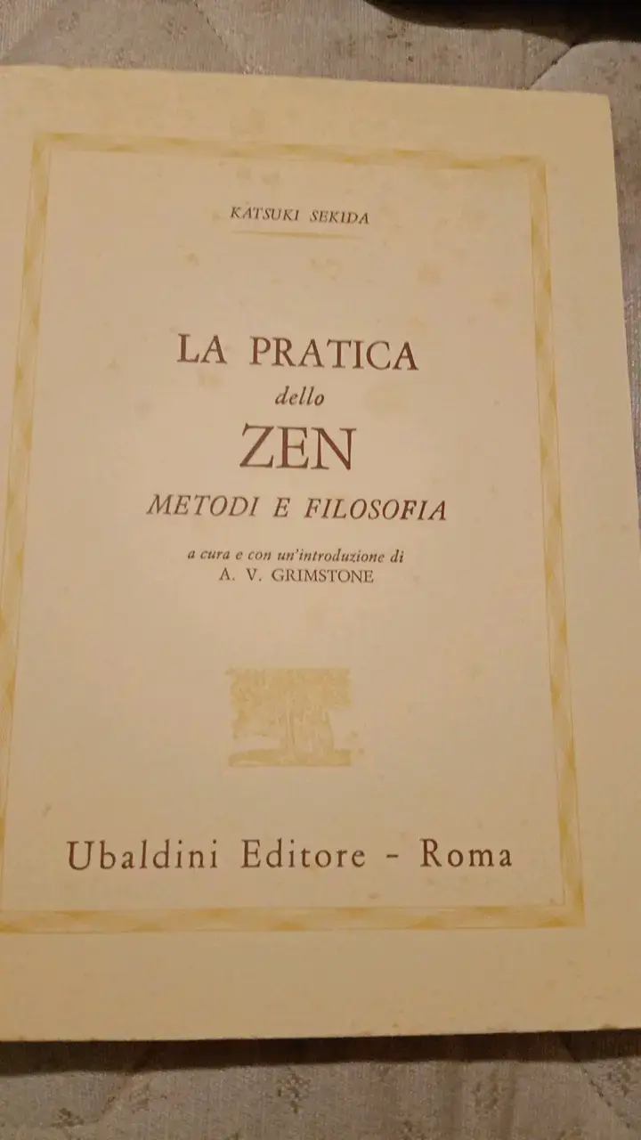 Libro 'La Pratica dello Zen' de Katsuki Sekida - 2