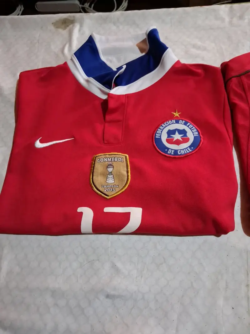 Camiseta Roja Selección Chile Nike 2015 - 2