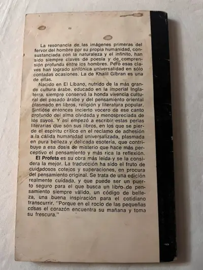 Libro El Profeta de Khalil Gibran - miniatura 2