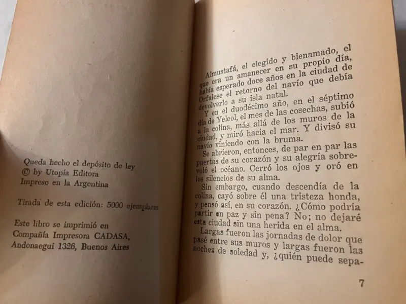 Libro El Profeta de Khalil Gibran - 5
