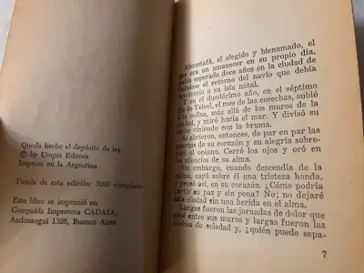 Libro El Profeta de Khalil Gibran - miniatura 5