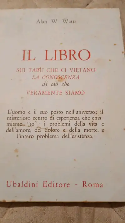 Libro 'Il Libro' de Alan W. Watts en italiano - miniatura 1