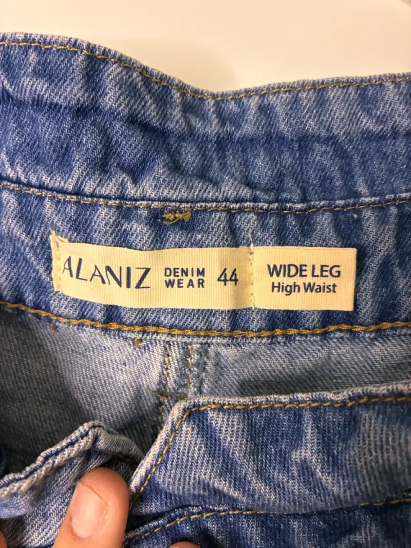 Shorts de mezclilla Alaniz talle alto - 3