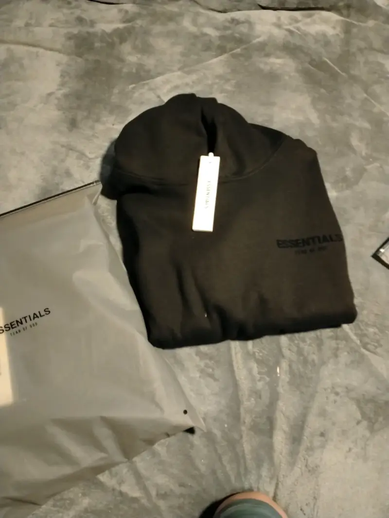 Polerón Essentials Fear of God negro unisex - 4