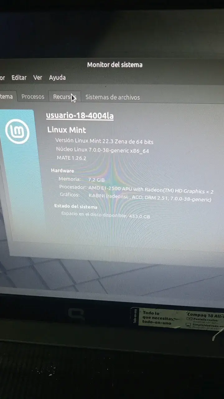 PC Computador Todo-en-Uno barato 8gb 500 hdd linux - 3