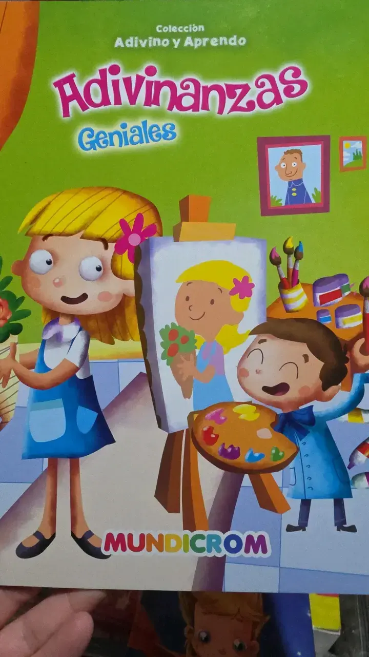 Libro de adivinanzas geniales para niños Mundicrom - 1