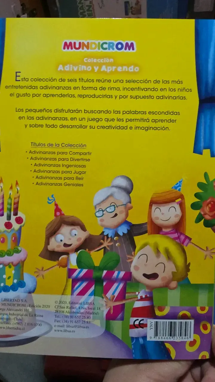 Libro de adivinanzas geniales para niños Mundicrom - 3