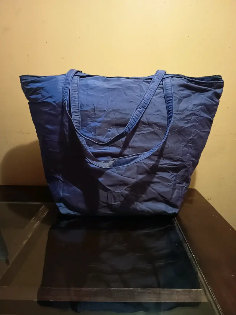 Bolso tote azul grande para mujer tornasol - 2