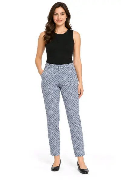 Pack de 4 pantalones de vestir para mujer - miniatura 5
