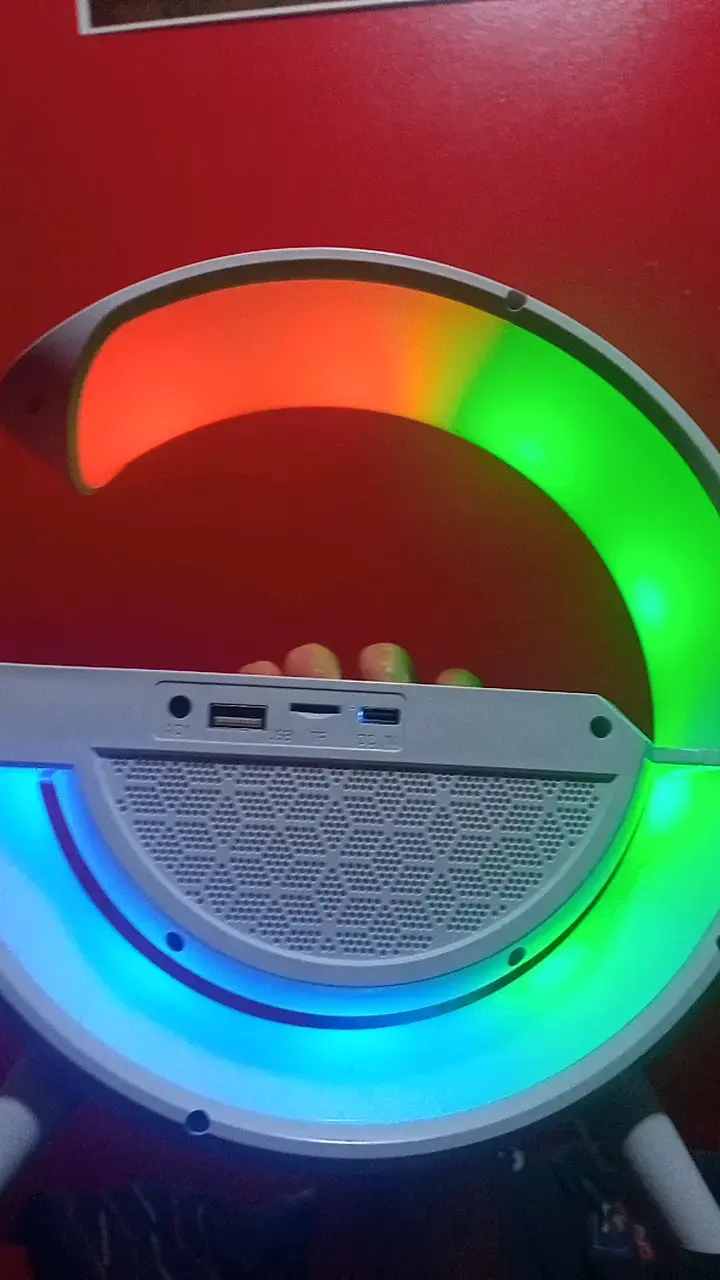 Parlante Bluetooth con luces LED multicolor - 2