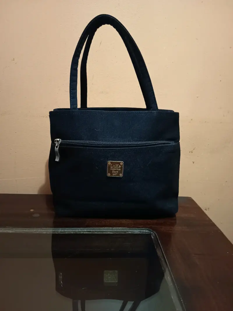 Bolso de mano negro LuKe Collection elegante - 1