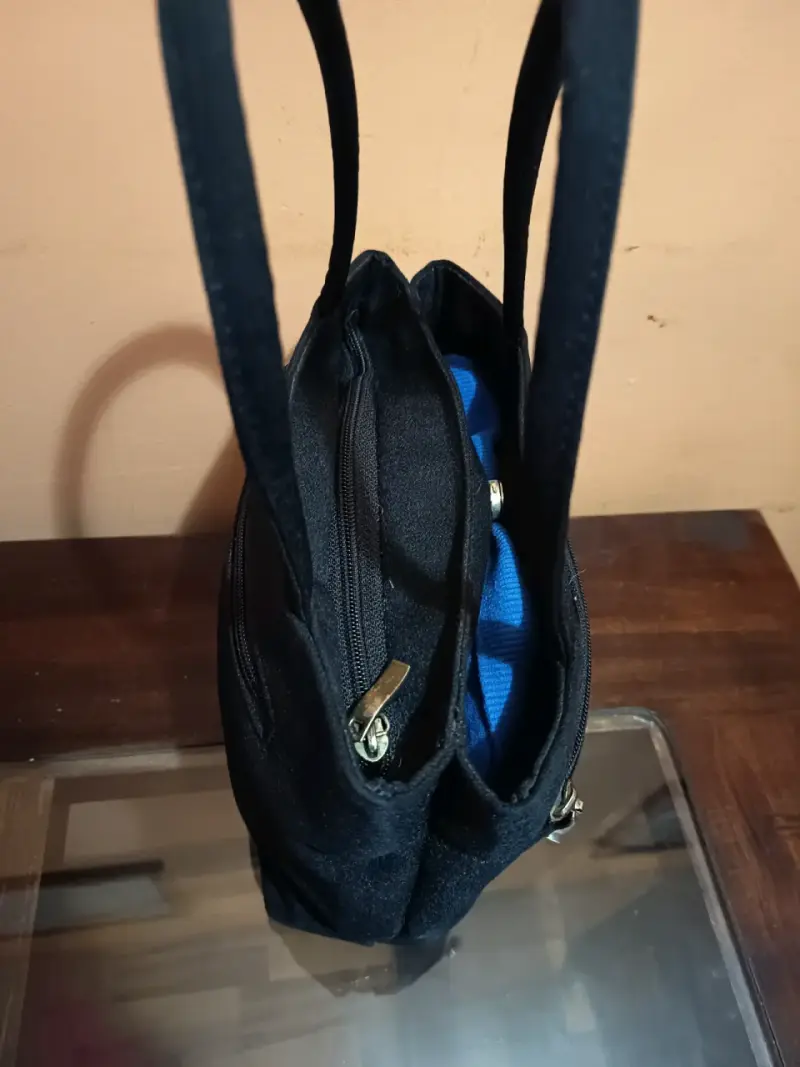 Bolso de mano negro LuKe Collection elegante - 4