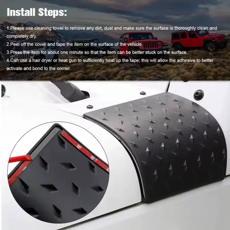 Protectores de guardabarros para Jeep Wrangler - 2