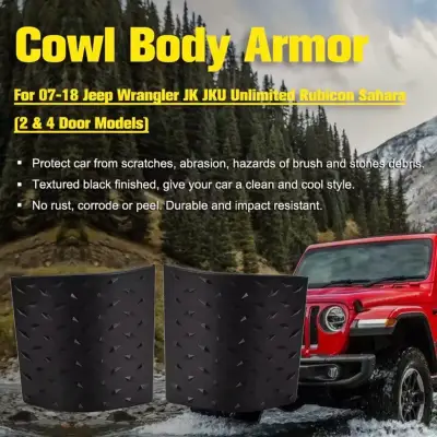 Protectores de guardabarros para Jeep Wrangler - miniatura 6