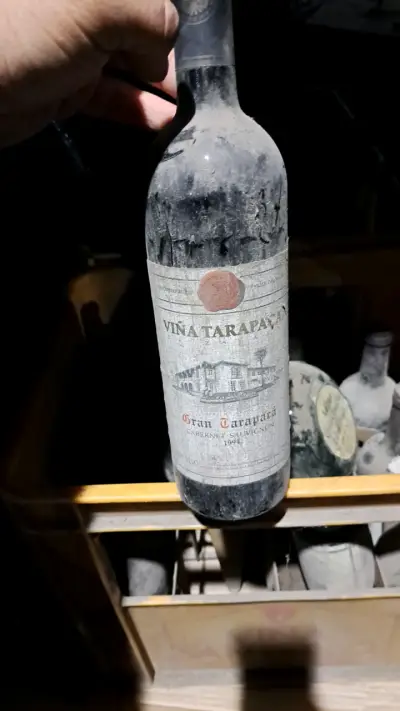Botellas de vino antiguas Viña Tarapacá y otras - miniatura 1