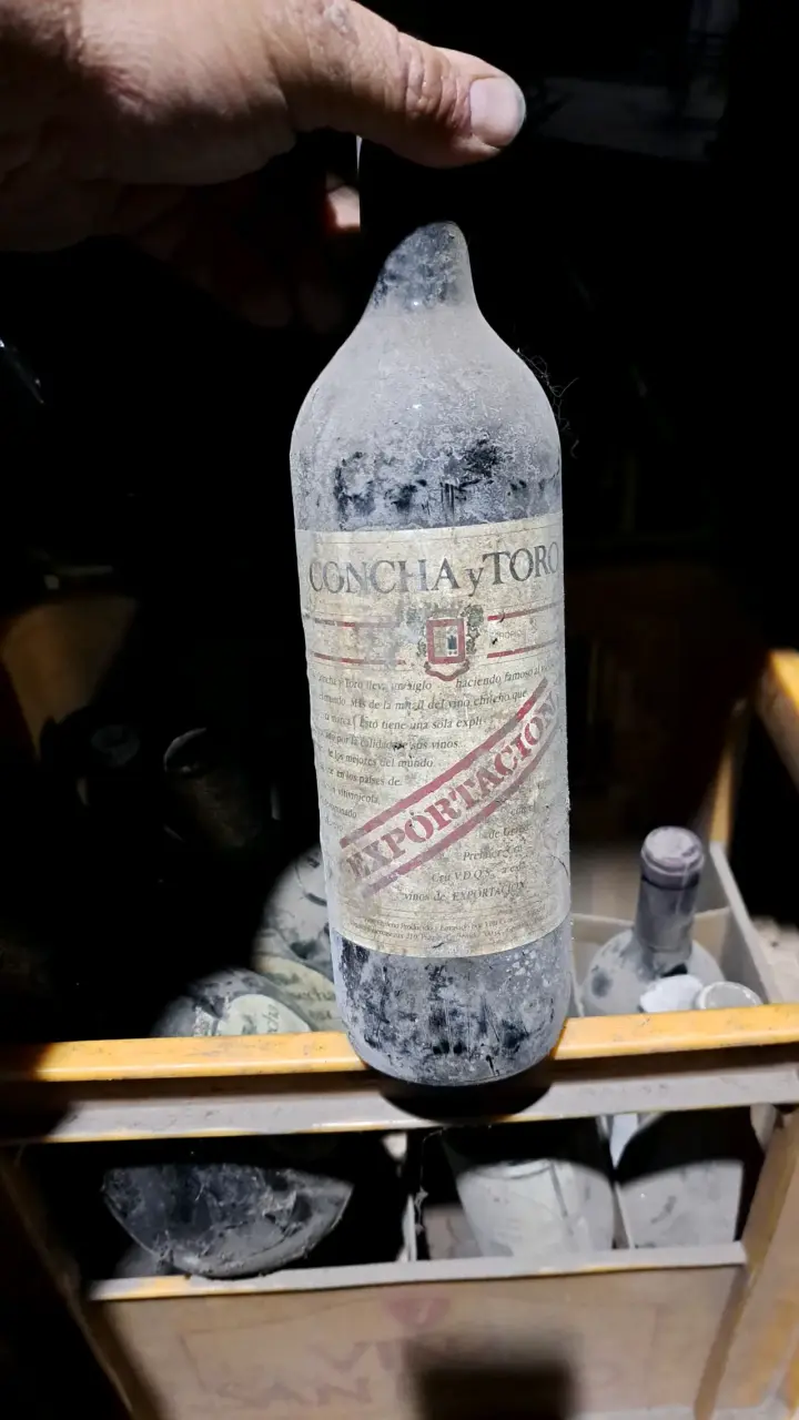 Botellas de vino antiguas Viña Tarapacá y otras - 4
