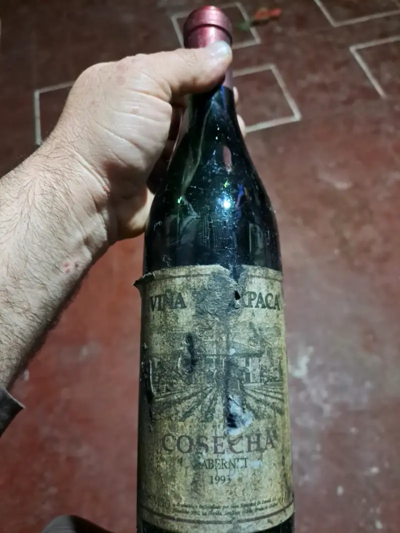 Botellas de vino antiguas Viña Tarapacá y otras - 5