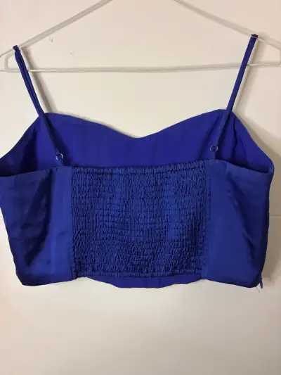 Top azul sin mangas Nicopoly talla L - miniatura 2