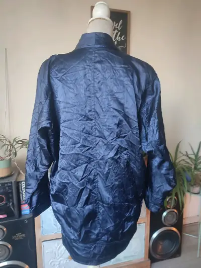 Chaqueta vintage textura arrugada - miniatura 6