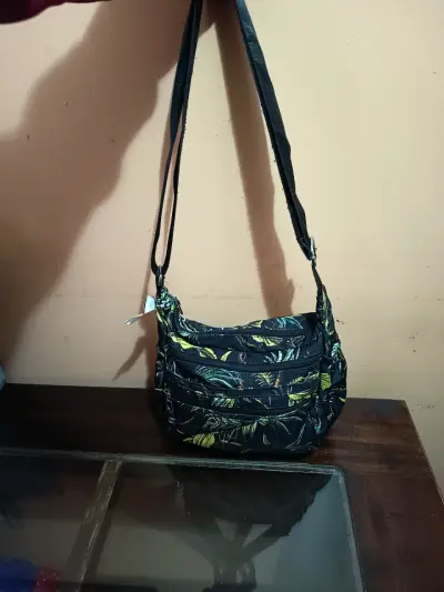 Bolso marca NoTag bandolera estampado tropical - miniatura 1