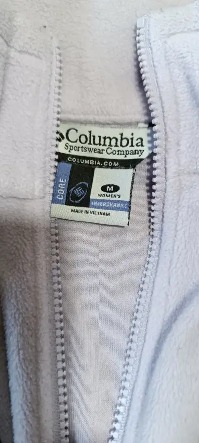 Chaqueta Columbia para mujer gris y morado - miniatura 4