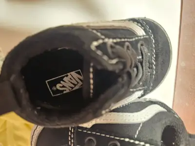 Zapatillas negras Vans Old Skool bebe - miniatura 2
