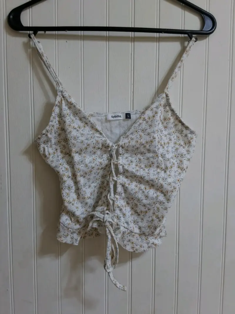 Top de tirantes florido Sybilla talla L - 3