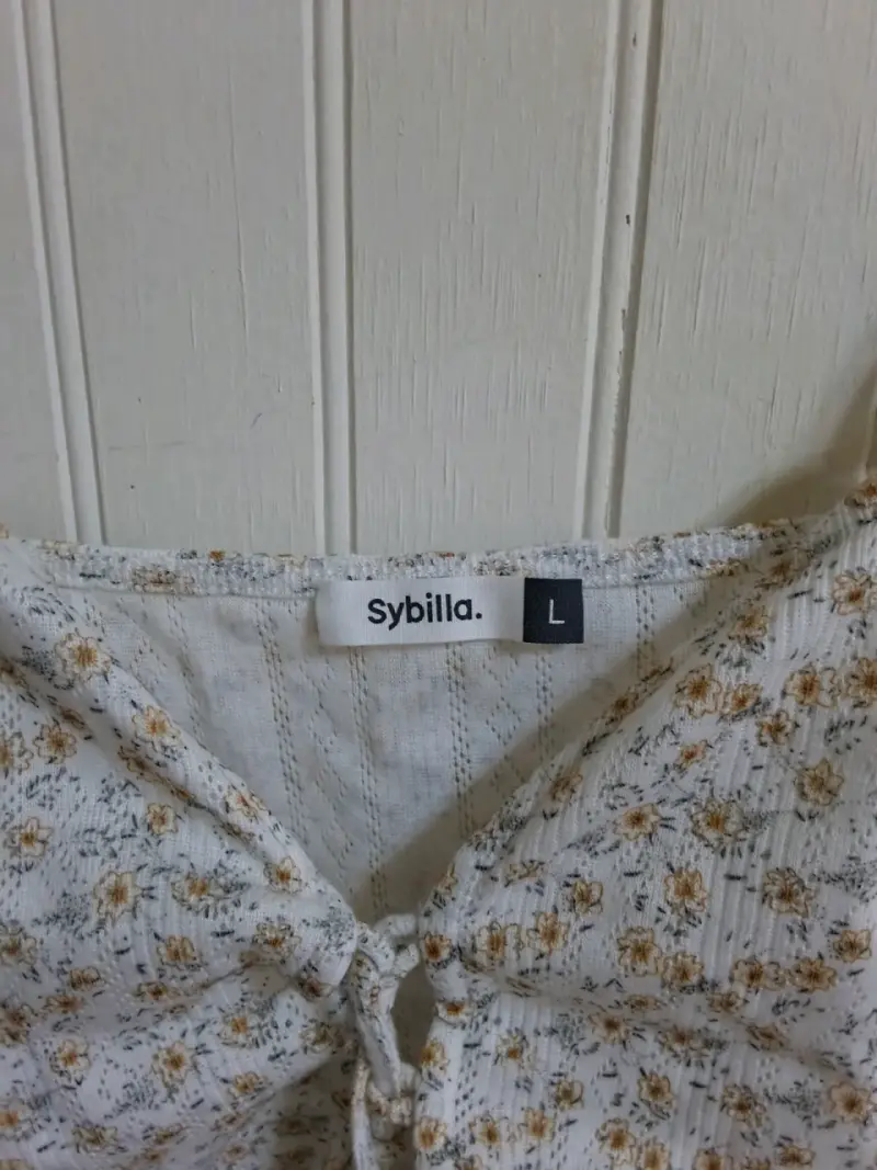 Top de tirantes florido Sybilla talla L - 5