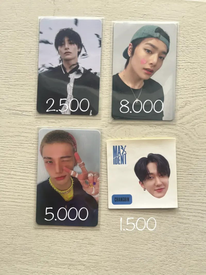 Photocards Stray Kids